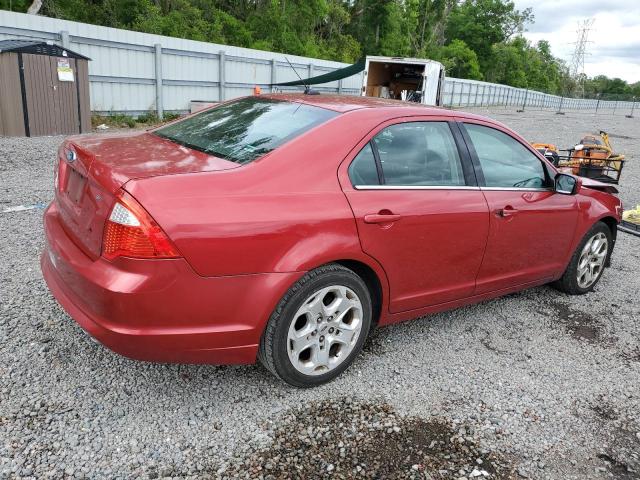 3FAHP0HAXBR290106 - 2011 FORD FUSION SE RED photo 3