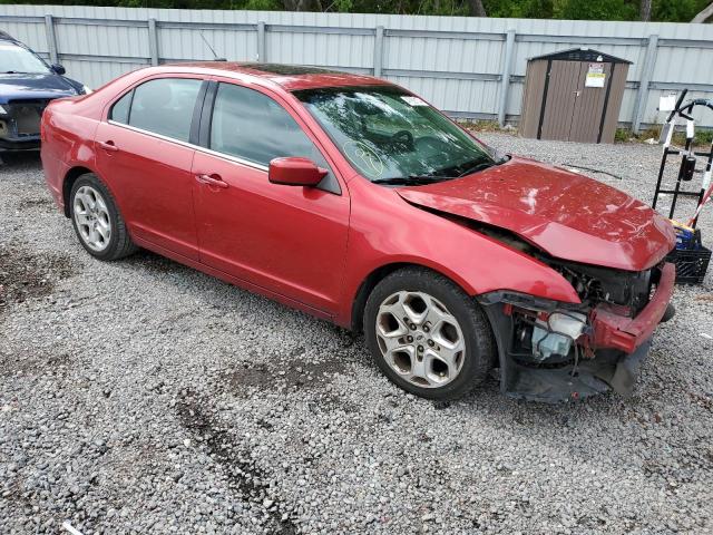 3FAHP0HAXBR290106 - 2011 FORD FUSION SE RED photo 4