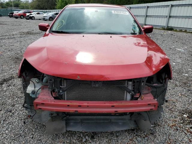 3FAHP0HAXBR290106 - 2011 FORD FUSION SE RED photo 5