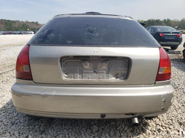 2HGEJ6344TH114718 - 1996 HONDA CIVIC DX SILVER photo 6