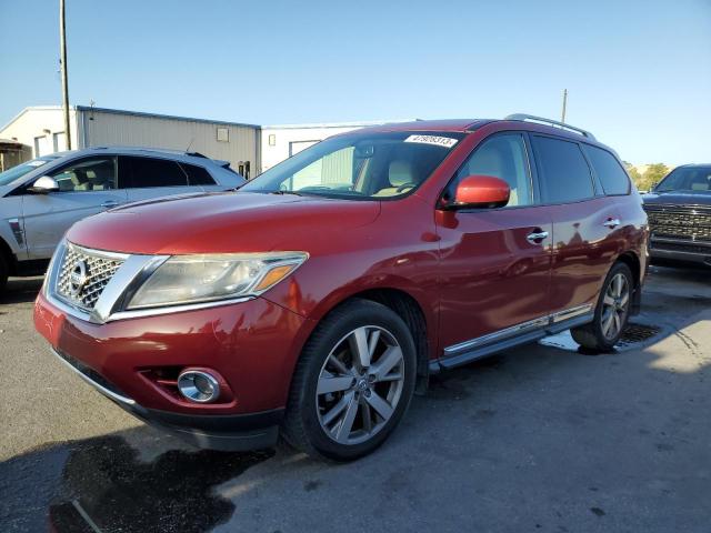 5N1AR2MN8GC621146 - 2016 NISSAN PATHFINDER S 红色 照片 1