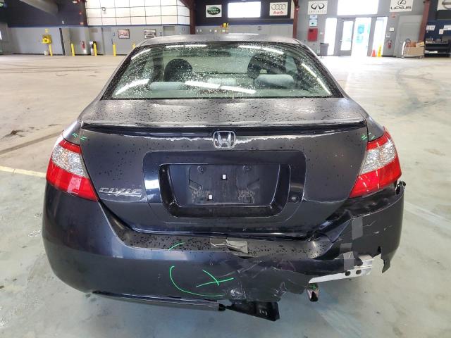 2HGFG12669H539634 - 2009 HONDA CIVIC LX BLACK photo 6