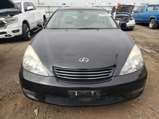 JTHBA30G945013258 - 2004 LEXUS ES 330 BLACK photo 5