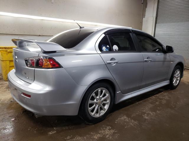 JA32U2FU9AU024535 - 2010 MITSUBISHI LANCER ES/ES SPORT SILVER photo 3