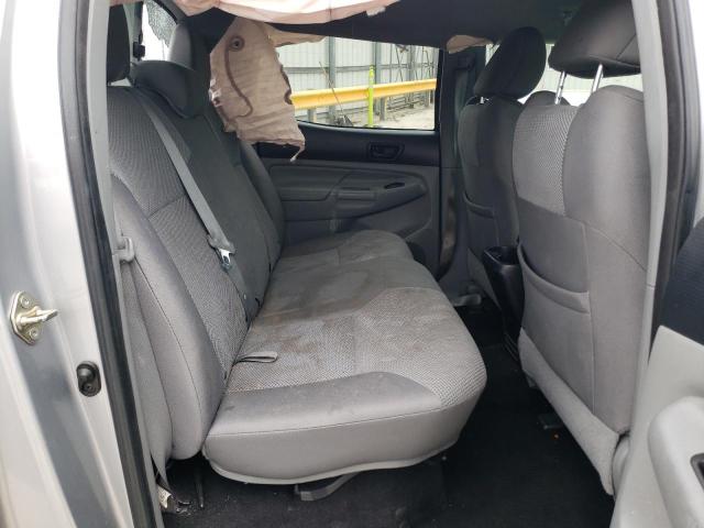 5TFJU4GN9EX057135 - 2014 TOYOTA TACOMA DOUBLE CAB PRERUNNER SILVER photo 10