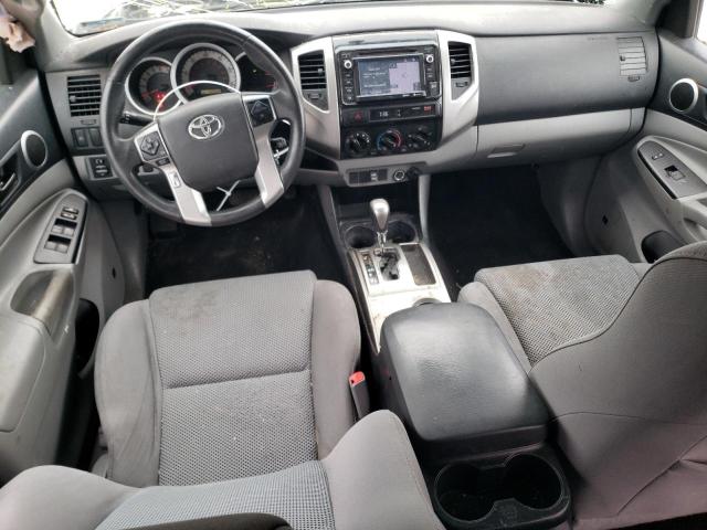 5TFJU4GN9EX057135 - 2014 TOYOTA TACOMA DOUBLE CAB PRERUNNER SILVER photo 8