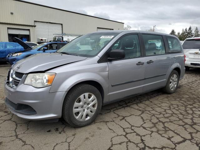 2C4RDGBG6FR586782 - 2015 DODGE GRAND CARA SE GRAY photo 1