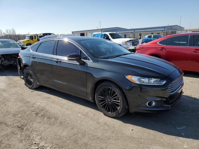 3FA6P0HR7DR320629 - 2013 FORD FUSION SE BLACK photo 4