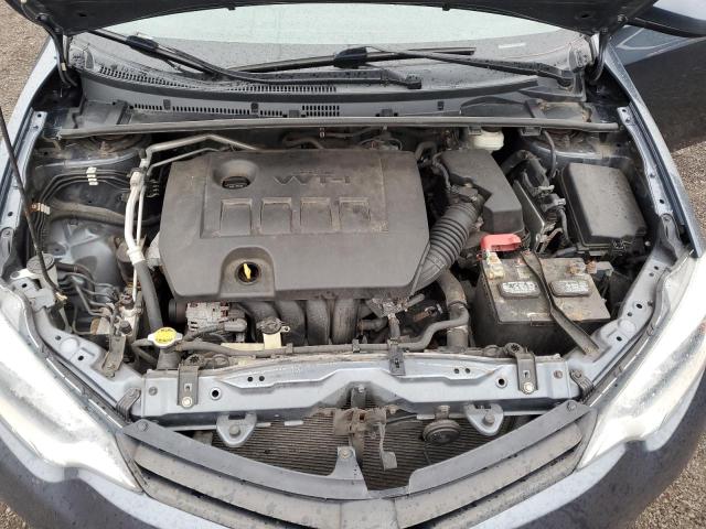 2T1BURHE4GC549038 - 2016 TOYOTA COROLLA L GRAY photo 11