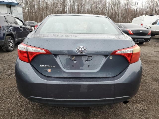 2T1BURHE4GC549038 - 2016 TOYOTA COROLLA L GRAY photo 6