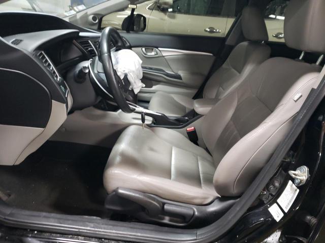 2HGFB2F96DH520535 - 2013 HONDA CIVIC EXL 黑色 照片 7