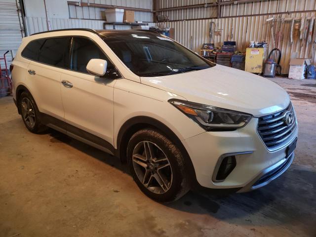 KM8SR4HFXJU269028 - 2018 HYUNDAI SANTA FE SE ULTIMATE WHITE photo 4