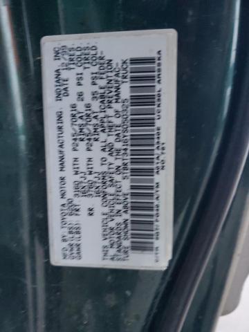 5TBRT3416YS050325 - 2000 TOYOTA TUNDRA ACCESS CAB ორფეროვანი ფოტო 13