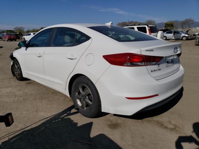 5NPD94LA4HH176955 - 2017 HYUNDAI ELANTRA ECO WHITE photo 2