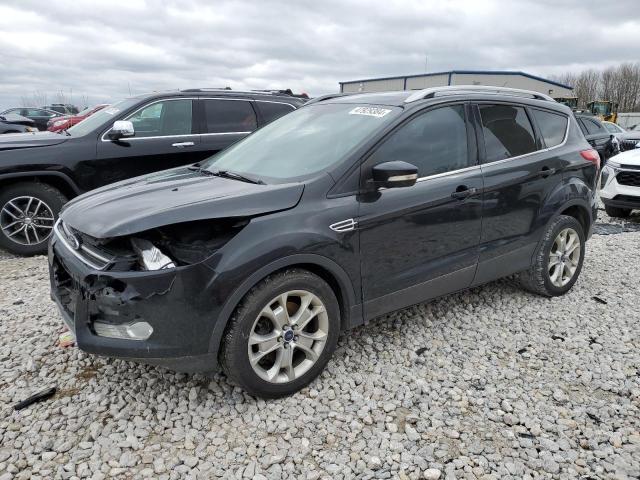 1FMCU0J91EUB87310 - 2014 FORD ESCAPE TITANIUM BLACK photo 1