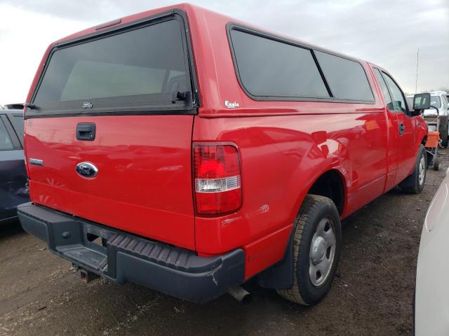 1FTRF12217NA82098 - 2007 FORD F150 RED photo 3