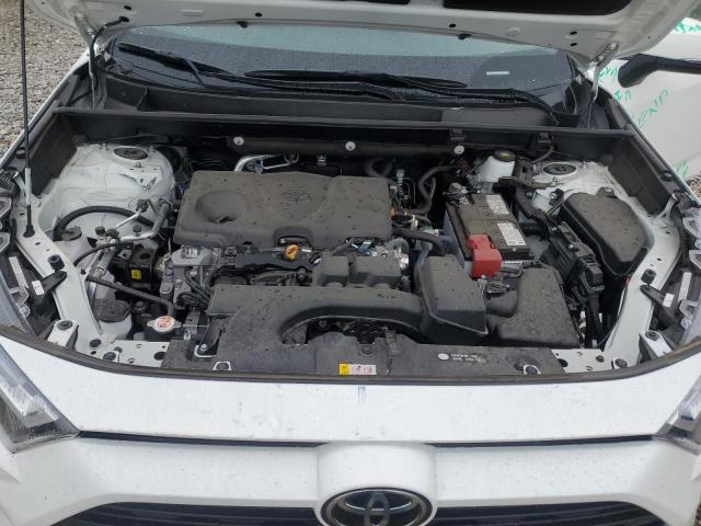 2T3W1RFV2NC211705 - 2022 TOYOTA RAV4 XLE WHITE photo 12