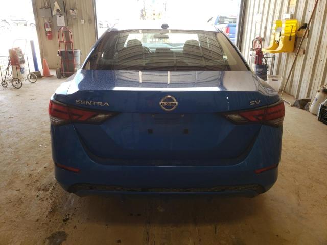 3N1AB8CV4NY206846 - 2022 NISSAN SENTRA SV BLUE photo 6