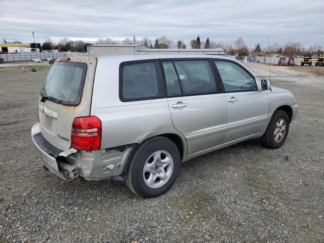 JTEGD21A520028431 - 2002 TOYOTA HIGHLANDER SILVER photo 3