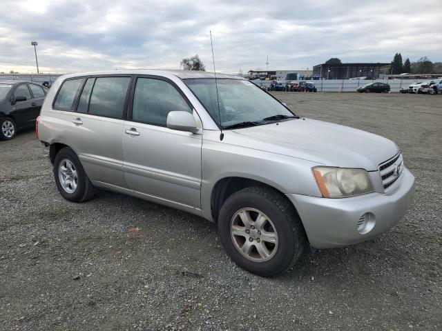 JTEGD21A520028431 - 2002 TOYOTA HIGHLANDER SILVER photo 4