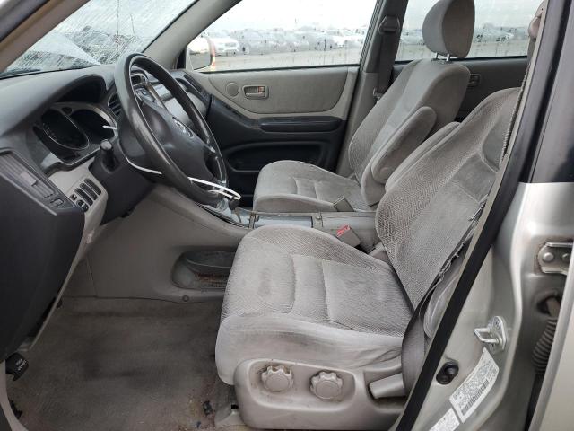 JTEGD21A520028431 - 2002 TOYOTA HIGHLANDER SILVER photo 7