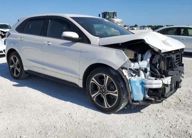 2FMPK4AP3KBC25571 - 2019 FORD EDGE ST WHITE photo 4