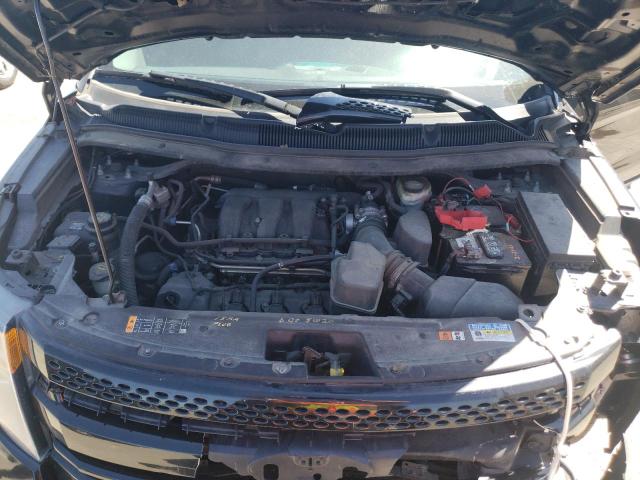 1FM5K8AR9EGA23346 - 2014 FORD EXPLORER POLICE INTERCEPTOR BLACK photo 12