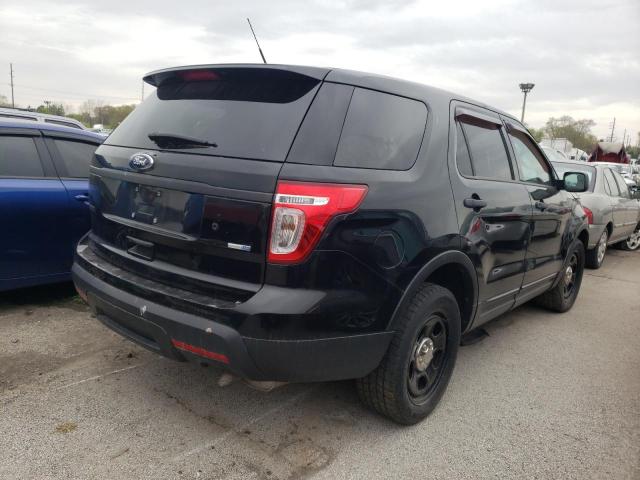 1FM5K8AR9EGA23346 - 2014 FORD EXPLORER POLICE INTERCEPTOR BLACK photo 3