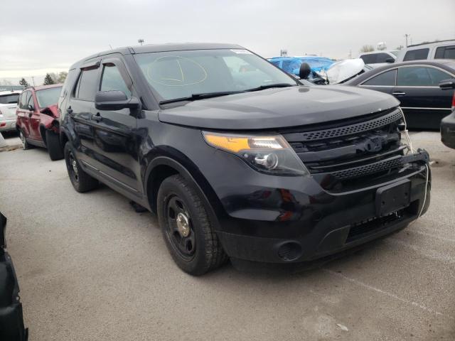 1FM5K8AR9EGA23346 - 2014 FORD EXPLORER POLICE INTERCEPTOR BLACK photo 4