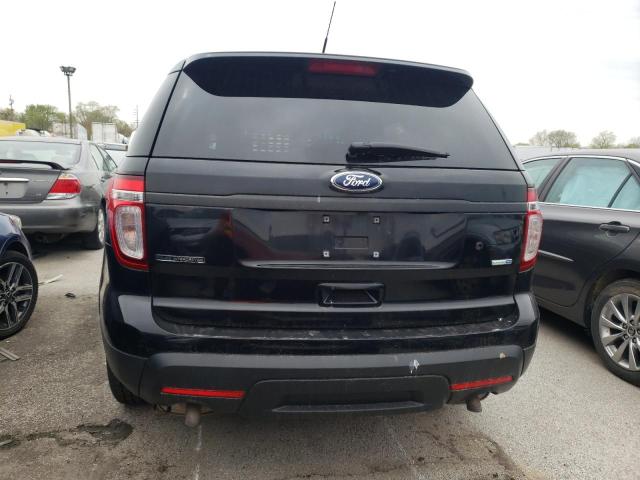 1FM5K8AR9EGA23346 - 2014 FORD EXPLORER POLICE INTERCEPTOR BLACK photo 6