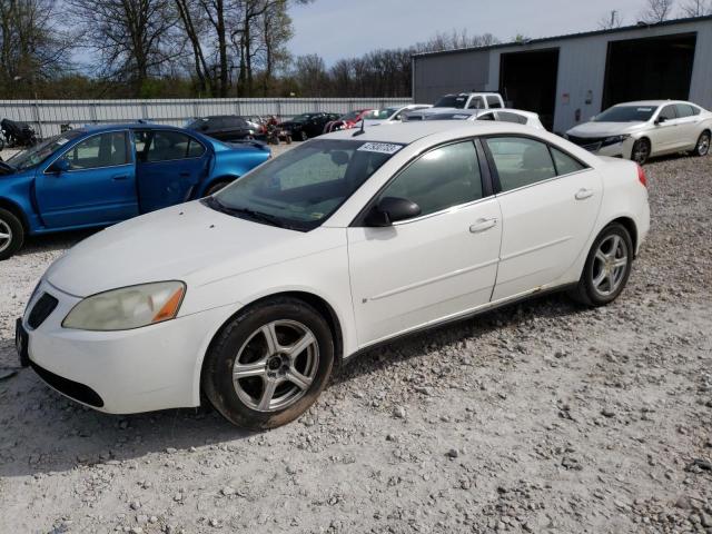 1G2ZG57B984115681 - 2008 PONTIAC G6 BASE WHITE photo 1