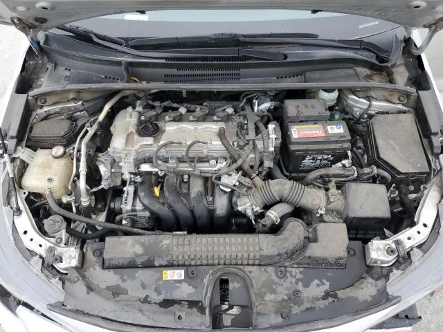 JTDDPRAE9LJ062104 - 2020 TOYOTA COROLLA L SILVER photo 11