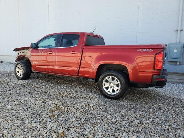 1GCGTCE39G1282475 - 2016 CHEVROLET COLORADO LT RED photo 2