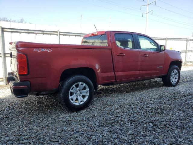 1GCGTCE39G1282475 - 2016 CHEVROLET COLORADO LT RED photo 3