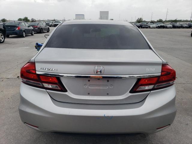 19XFB2F90FE047499 - 2015 HONDA CIVIC EXL ვერცხლისფერი ფოტო 6