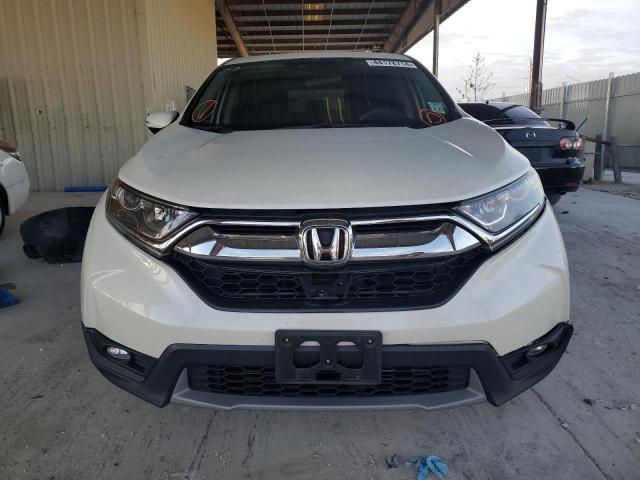 2HKRW2H52JH667660 - 2018 HONDA CR-V EX WHITE photo 5