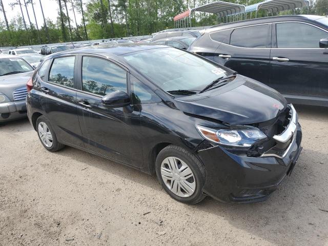 3HGGK5H41KM738663 - 2019 HONDA FIT LX BLACK photo 4