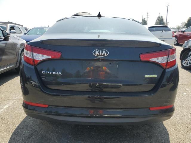 KNAGM4AD0C5030146 - 2012 KIA OPTIMA HYBRID BLACK photo 6