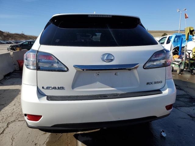 JTJZK1BA4A2405584 - 2010 LEXUS RX 350 WHITE photo 6