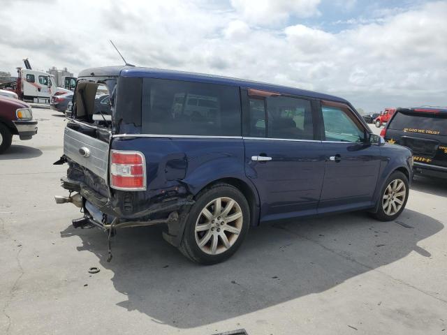 2FMGK5DC8BBD12381 - 2011 FORD FLEX LIMITED BLUE photo 3