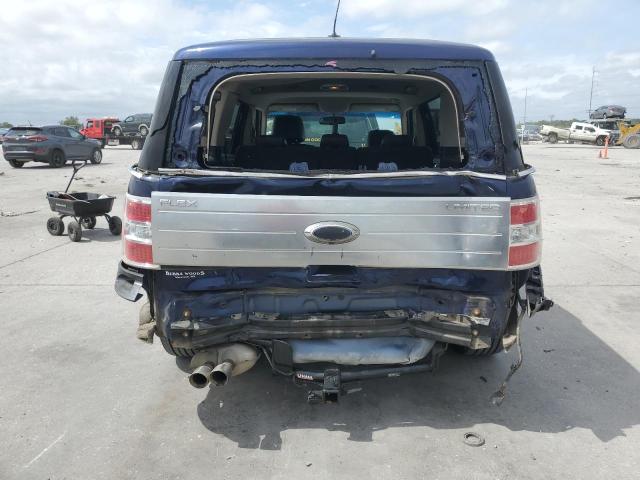 2FMGK5DC8BBD12381 - 2011 FORD FLEX LIMITED BLUE photo 6