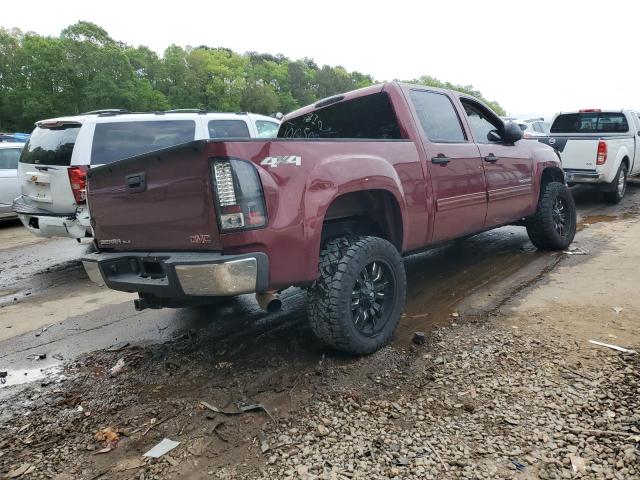 3GTEK23349G100502 - 2009 GMC SIERRA K1500 SLE BURGUNDY photo 3