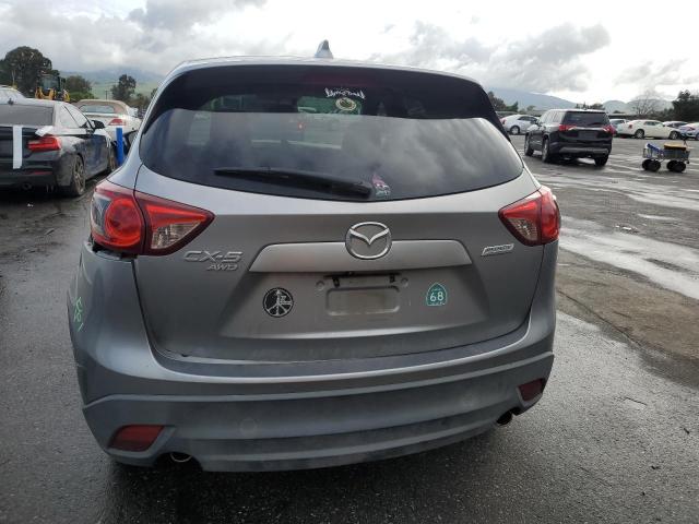 JM3KE4DY3E0331252 - 2014 MAZDA CX-5 GT GRAY photo 6