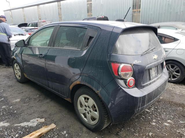 1G1JB6SH2F4193623 - 2015 CHEVROLET SONIC LS 蓝色 照片 2