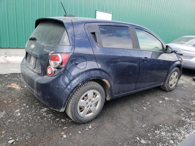 1G1JB6SH2F4193623 - 2015 CHEVROLET SONIC LS 蓝色 照片 3