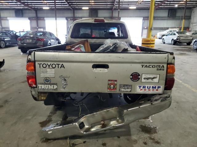 5TEVL52N82Z010460 - 2002 TOYOTA TACOMA XTRACAB SILVER photo 6