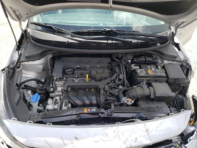 3KPA24ADXNE441074 - 2022 KIA RIO LX SILVER photo 11