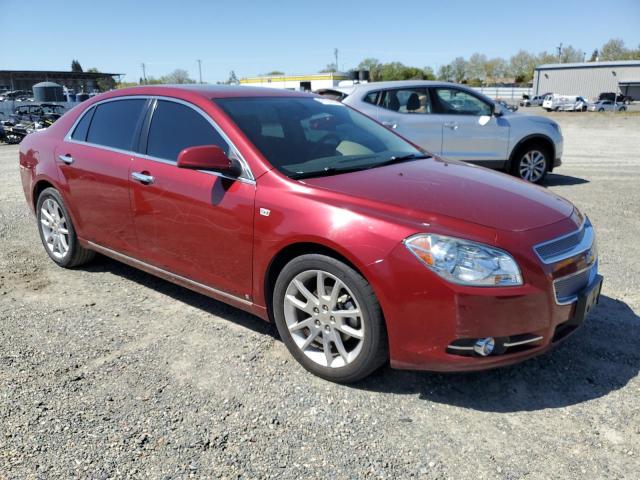 1G1ZK57738F186880 - 2008 CHEVROLET MALIBU LTZ მუქწითელი ფოტო 4