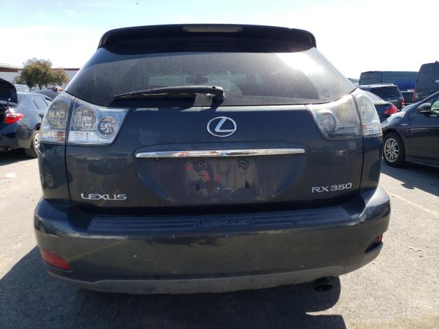 2T2HK31U67C006154 - 2007 LEXUS RX 350 GRAY photo 6