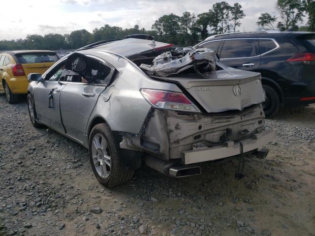 19UUA86529A011574 - 2009 ACURA TL SILVER photo 3